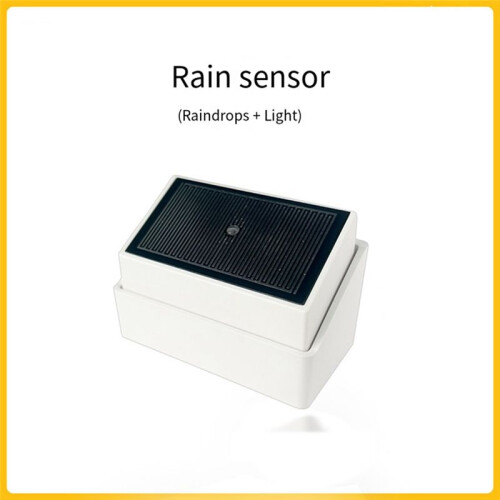 Tuya Zigbee Rain Sensor 2-in-1 Light Detector Rainwater Detector Support Tuya APP Remote Control 1