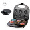 Breakfast Maker Sandwich Breakfast Maker Bread Maker Steak Maker Dessert Toaster Great for Breakfast EU Plug 2