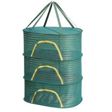 Red de Secado Colgante, Plegable y Portátil de Múltiples Capas para Productos Secos, Verduras, Frutas, Hierbas, Ropa, Poliéster No Tóxico.