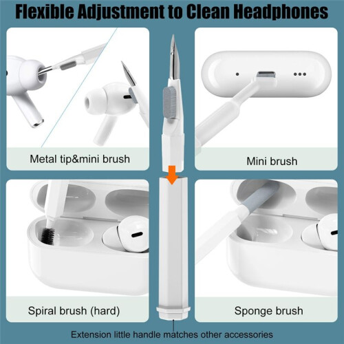 20 in 1 Electronics Multi-Purpose Cleaning Kit Electronics Cleaning Brush Electronic Device Cleaning Supplies 2