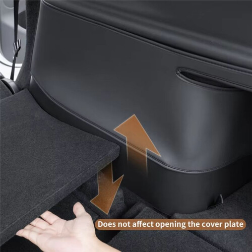 For  Model Y Juniper 2025 Trunk Mat Full Coverage Trunk Both Side Guards Protective Pad Cargo Liner Anti Dirty Mat 1