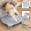 Adjustable Cat Ramp Litter Box Step Double Layer with Filter Function, Elevated Litter Box Ramp for Senior Cats Easy 3
