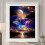 Diamond Painting (30x40cm) "Beach Moonlight", Full Layout Wall Decor 30x40cm Without Frame 6