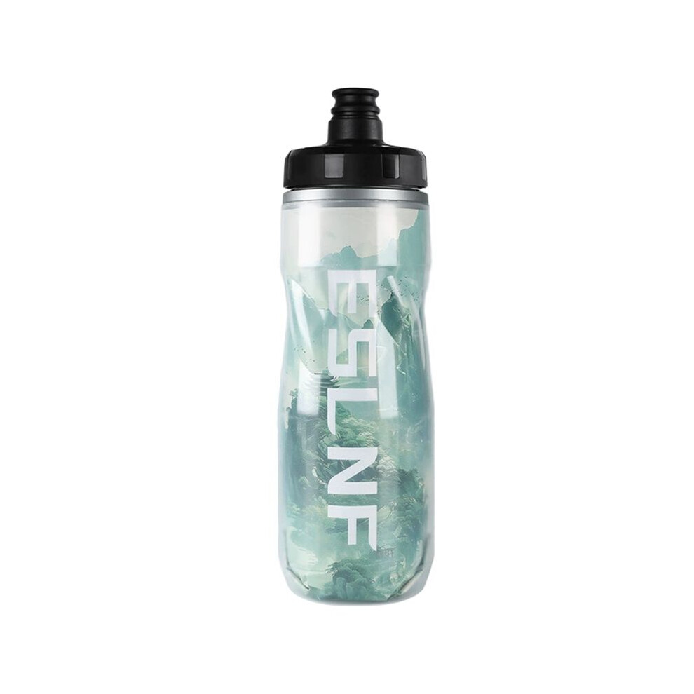 Eslnf Biking Sports Squeeze Bottle Insulated Water Bottle Cycling Leak Proof Keeps Water Cool For Road Mountain Biking 4713775837981