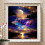 Diamond Painting (30x40cm) "Beach Moonlight", Full Layout Wall Decor 30x40cm Without Frame 2