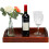 Storage Pallet Wood Rectangle with Handles Handheld Stylish for 4