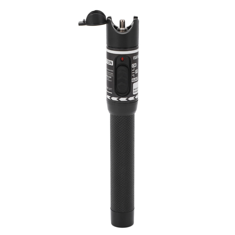 50Km Vfl Red Light Pen 50Mw Non-Contact Fiber Fault Finder Black Color 3511372287557