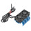 Blauer 8,4V BL-Motor-Kühlventilator 32kU/min 25,525,5mm 16