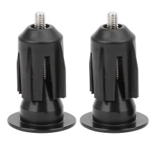 Bike Handlebar End Caps, Aluminum Alloy Handlebar Plug with Anodized Surface Treatment, Secure Fit Lightweight and Durable Bar End Plugs for Mountain