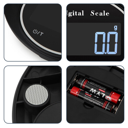 Electronic digital scale 5kg/0.1g 2
