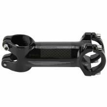 Bicycle Stem for Road and Mountain Bike, Alloy 6061/T6 Body Carbon Fiber+Aluminum Alloy Handlebar Stem with 6 Degree Rise, Lightweight Durable MTB Roa