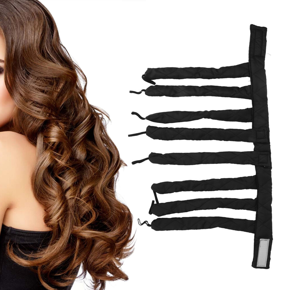 Heatless Curling Rod Headband Kit for Home Sleep Hair Curling Cotton