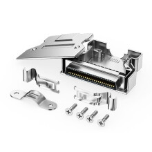 Connecteurs de cordon à souder femelles SCSI Plug- CN50 femelle