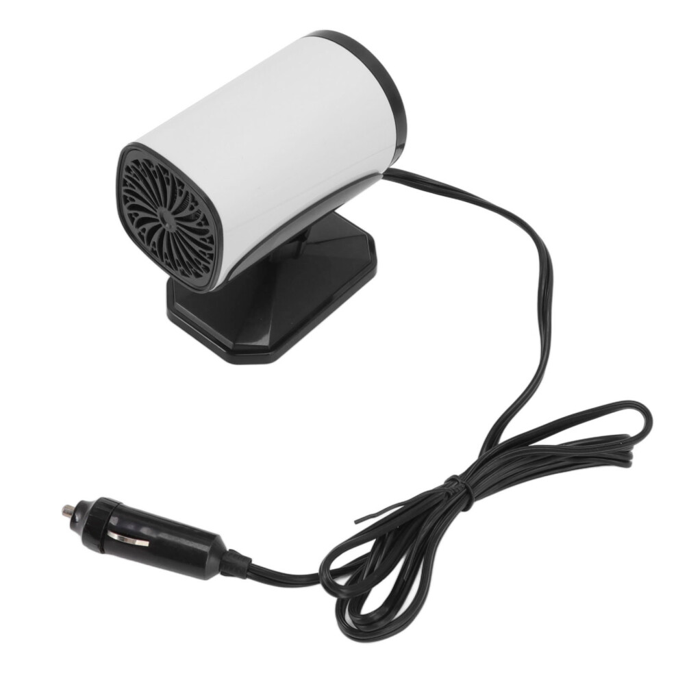12V 150W Car Heater Defogger In With Dual Mode & 360 Rotation White 9301372290206