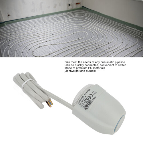 2W IP54 Waterproof Electric Thermal Actuator for Floor Heating System 2