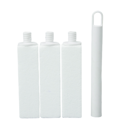 Toilettenbürste mit Bimsstein - 3er-Pack Grey
