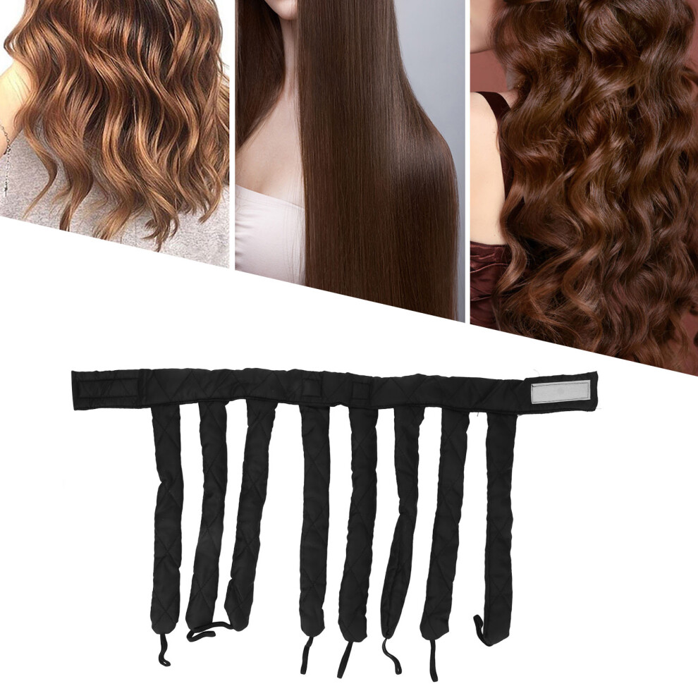 Heatless Curling Rod Headband Curling Set Cotton for Home Sleeping