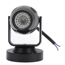 RGB LED Spot Light 220V ABS 65x53x44mm Slow Change Stage Lighting