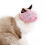 Adjustable Pink Breathable Mesh Cat Muzzle, Bite & Bark Proof, Size S 7