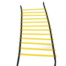 Agile Football Ladder 6m, 12 Rungs, Speed & Training Rope Yellow/Black