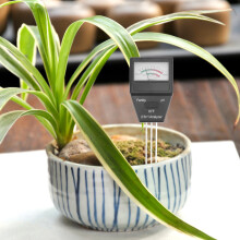 2 in 1 Soil pH & Fertility Tester, ABS, 6.5x3.2x18cm