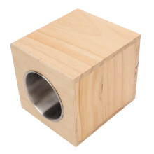 Massage Oil Heater Warmer with Adjustable Temp, Beech, Single Bottle