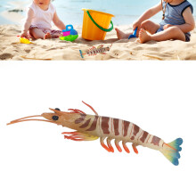 Meeresgarne Tiermodell für Kinder, lebendige Meereslebensdekoration, Kunststoff