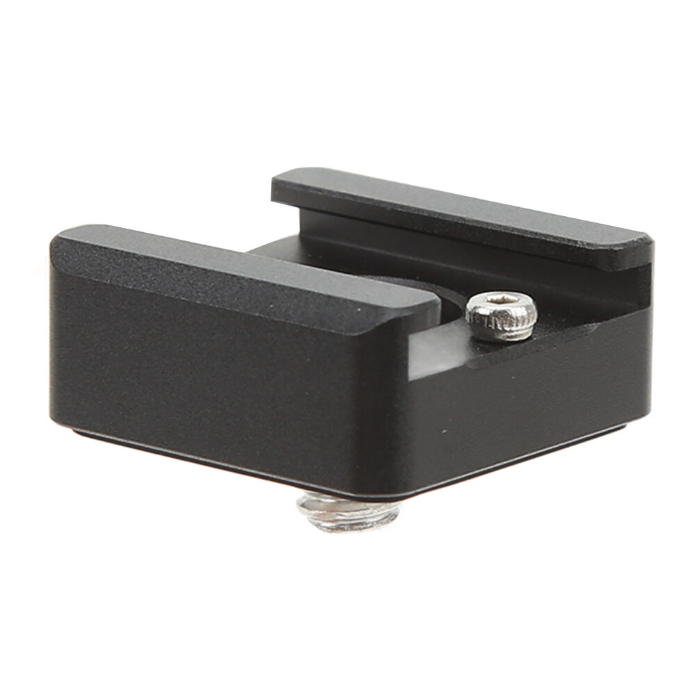 Aluminum Cold Shoe Mount Adapter With 1/4In Screw Hole 2.4X2.4x1cm 8711372295124