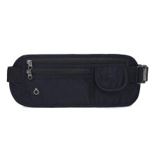 (As show, rose Red) QQDD Running Belt Waterproof Waist Bag for Walking Workout Gym Running, Travel Money Belt Phone Holder