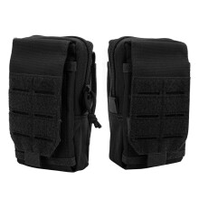 Molle Mobile Phone Belt Pouch 125g Oxford Waist Bag for Outdoor Camping Black