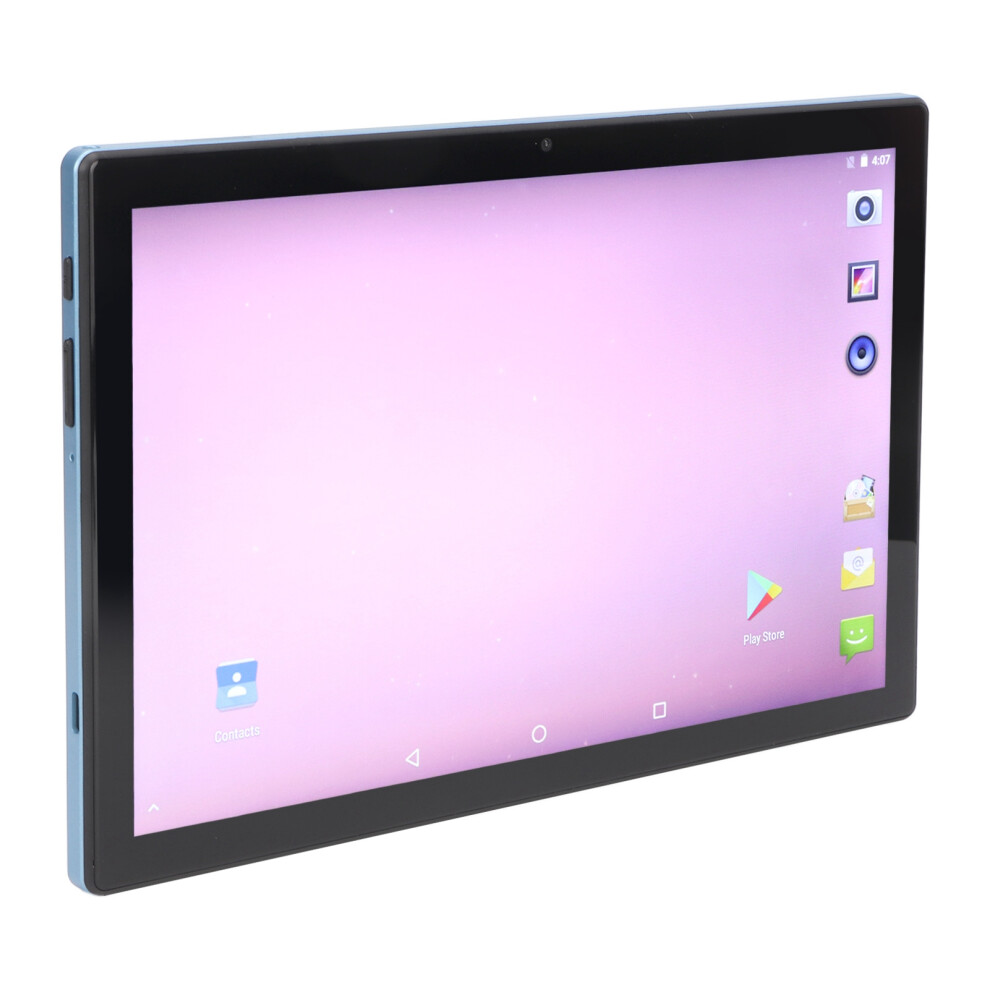 Blue 10.1 Inch Android Tablet 8G Ram 256G Rom With 20Mp Camera