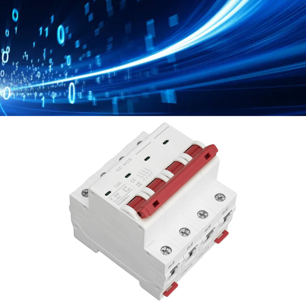 Solar Panel Breaker 4P 1000V Mini Circuit Breaker Arc Extinguishing Dz47s 63Z 8381381013578