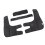 Almohadillas protectoras de codo para perros - Talla S, negro 15