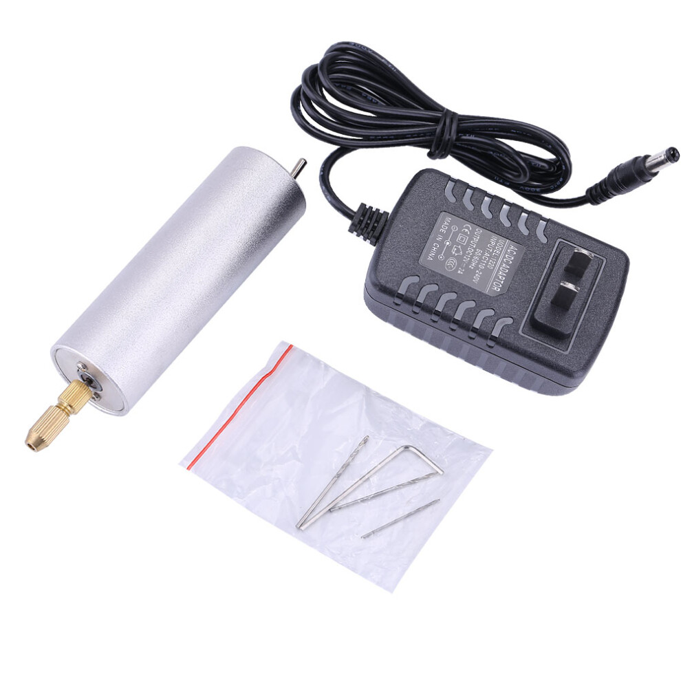 Mini Manual Hand Drill Comfortable Holding, Compact Precision Twist Drill Tool For Wood And Plastic Crafts, Multi Purpose Rotary Tool Set With Fine 9441426023234