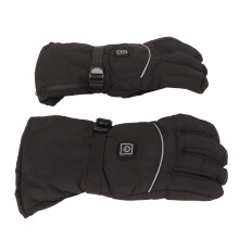 Elektrisch beheizte Handschuhe 3T, 6 x AA, OneSize Schwarz