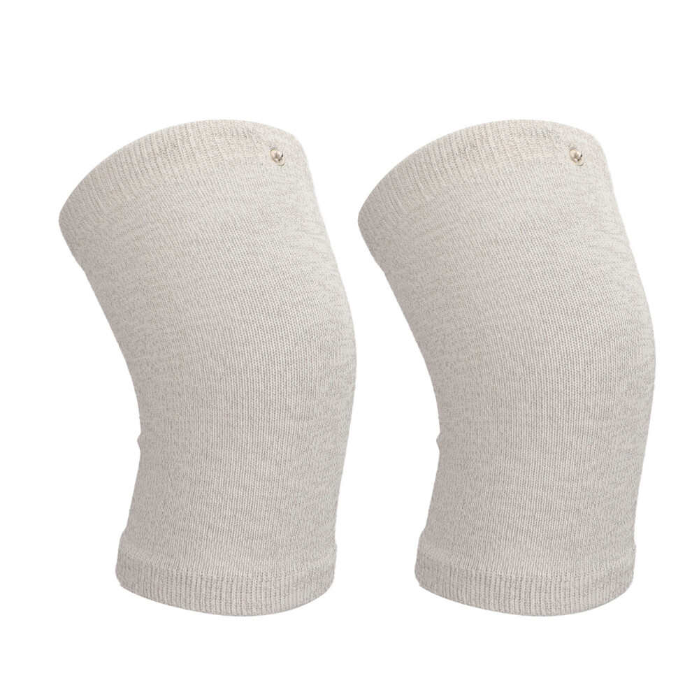 Silver Fiber Conductive Knee Sleeve For Injury Recovery & Pain Relief
