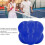 Compact Blue Reaction Ball for Hand-Eye Coordination & Agility Exercise 5
