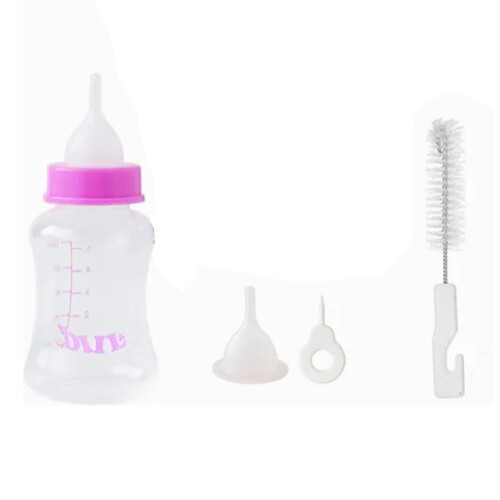 150 ml Haustier-Flasche, Silikon, für Kätzchen und 1