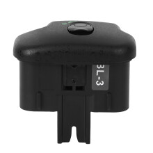 Schwarzer Kunststoff-BL-3-Batteriefachdeckel EN