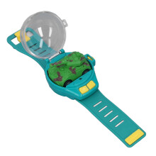 2,4-GHz Mini-Uhr RC-Auto Tank-Legierung - 100 mAh grün