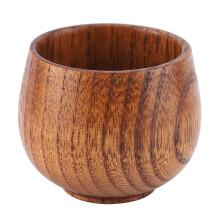 Wooden Tea Cup, Elegant Design Thermal Insulation Reusable Natural Wood Material Coffee Mug, Rustic Cup for Coffee, Tea, Beer, Juice, Milk Mug