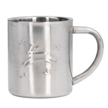 Versatile ed elegante: lattiera a doppia parete per montare il latte con coperchio antigoccia, tazza termica in acciaio inossidabile per bevande