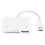 Ψηφιακή κάμερα προβολής Αναγνώστης καρτών USB C 3 σε 1 για απρόσκοπτη μεταφορά 1
