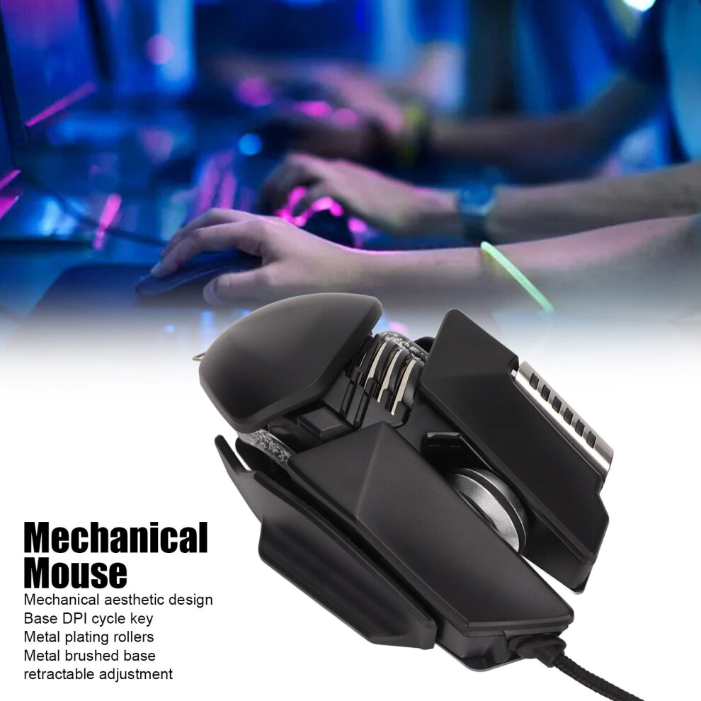 Mechanische Maus 12800 Dpi Ergonomische 7465065612026