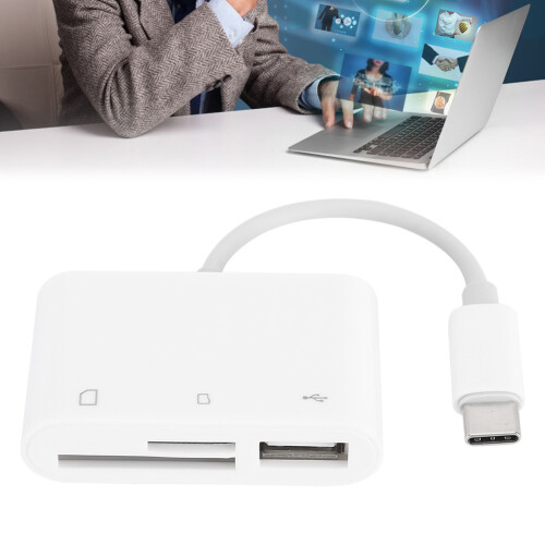 Ψηφιακή κάμερα προβολής Αναγνώστης καρτών USB C 3 σε 1 για απρόσκοπτη μεταφορά 2