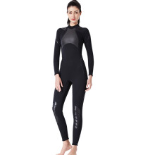 Muta da sub per uomo e donna, muta da sub per acque fredde, muta integrale in neoprene da 3 mm con cerniera posteriore, strato termico antigraffio per