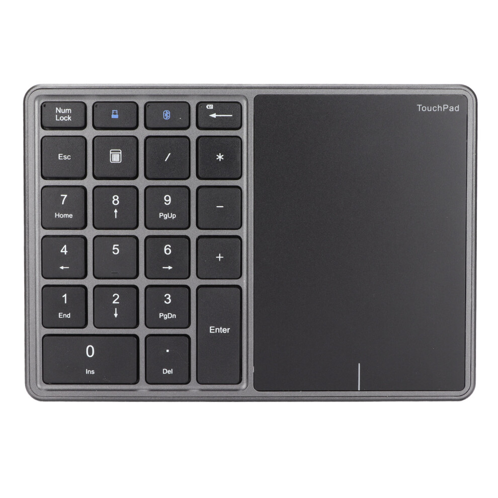 Wireless Numeric Keypad Touchpad 22 Keys, 500Mah, Gray 3631375161187