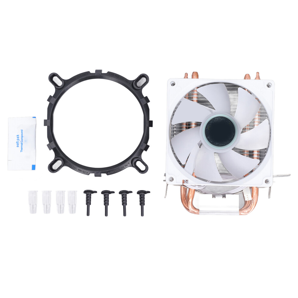 Cpu-Lã¼Fter, 3,5 Zoll, 2 Heatpipes, 3-Polig, 12 7465065612507