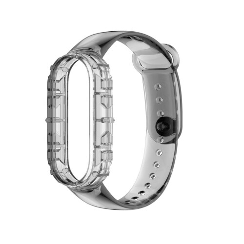 Θήκη με προστατευτικό οθόνης για Xiaomi Mi Band8 9, μαλακό υλικό σιλικόνης, ανθεκτικό