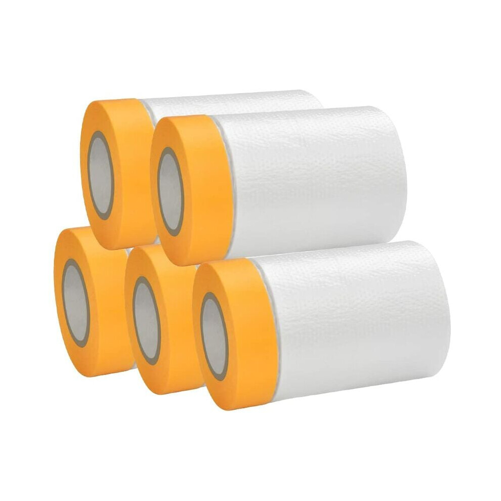 Pre-Taped Masking Film, Dustproof Effect For Optimal Protection, Adhesive Protective Film With Strong Electrostatic Adsorption, Easy To Use Roll 9173940403796